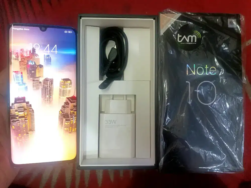 Xiaomi Mi Note 10  6 128  Mulus. Full Set Resmi TAM