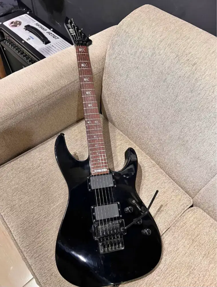 Gitar LTD KH 602 kirk hammet signature series made  korea