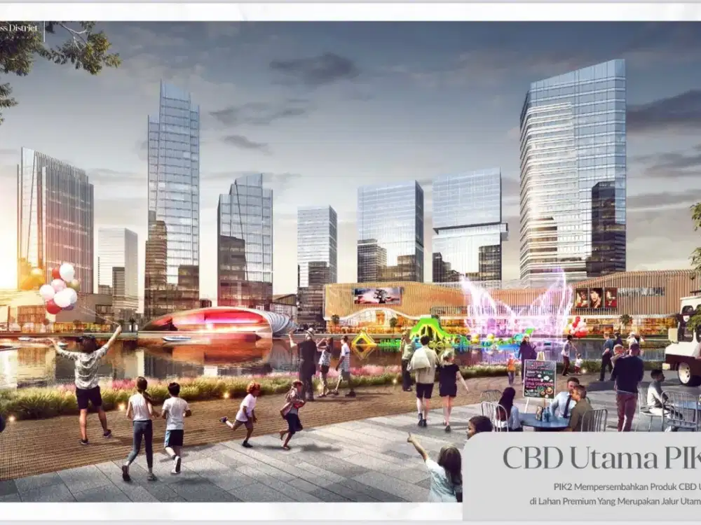 Disewakan/Dijual Kavling Komersial CBD PIK 2