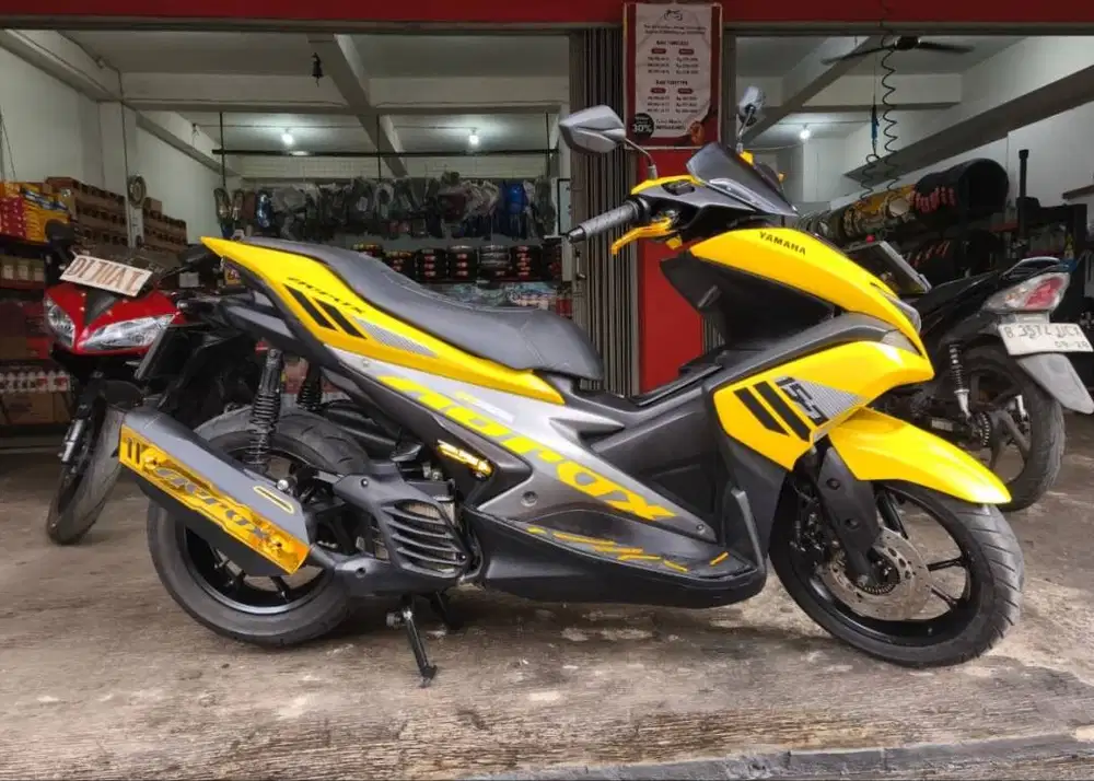 (JUAL CEPAT) Yamaha Aerox 155 2018, Siap pakai!