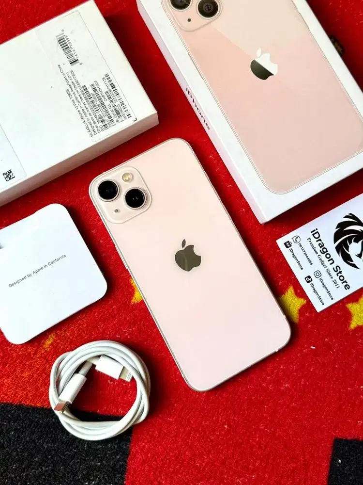 iphone 13 128gb Pink fullset mulus