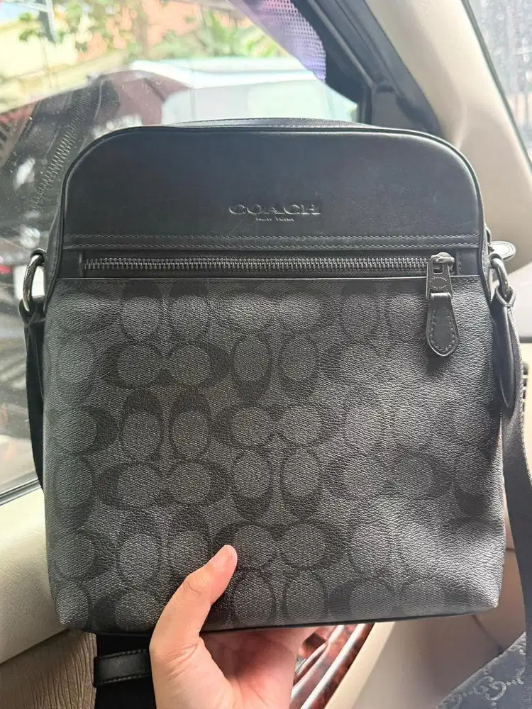 coach sling bag houston flight bag signature canvas