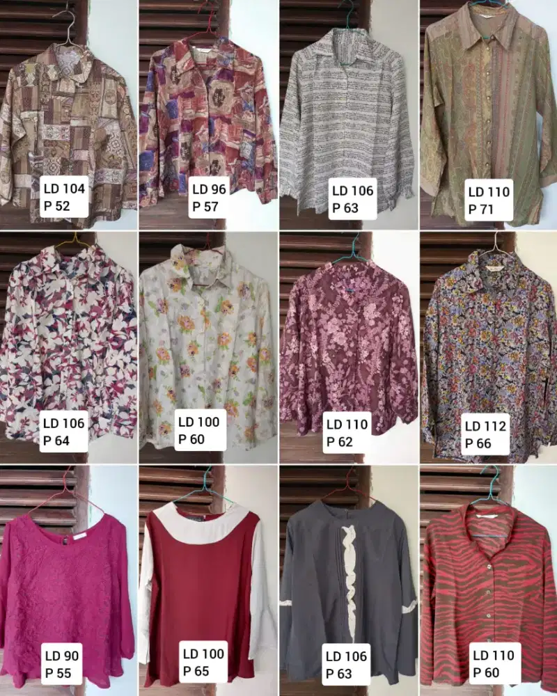 Kemeja Preloved terawat