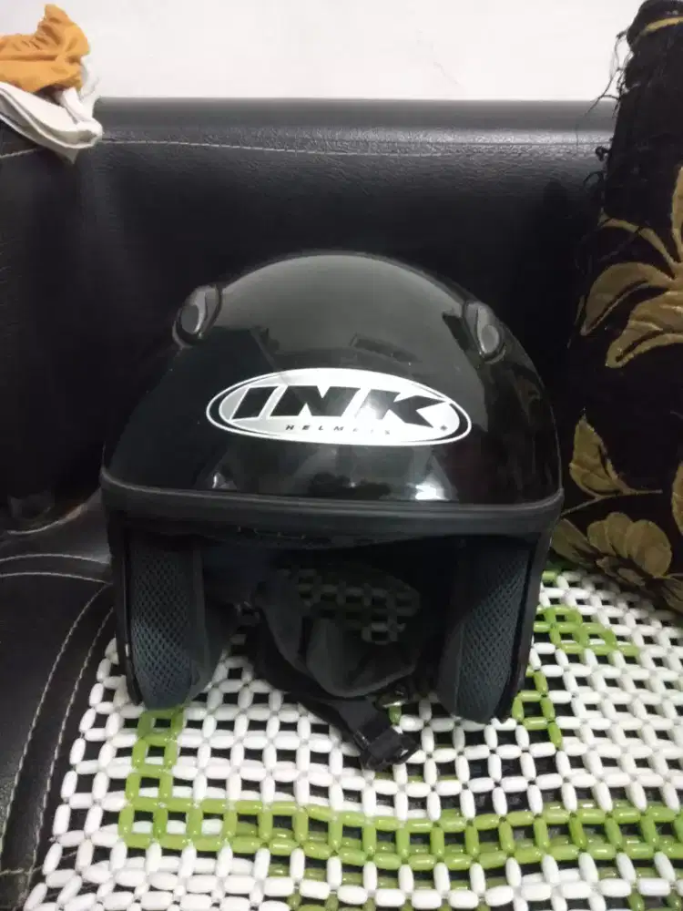Helm ink half face tanpa kaca