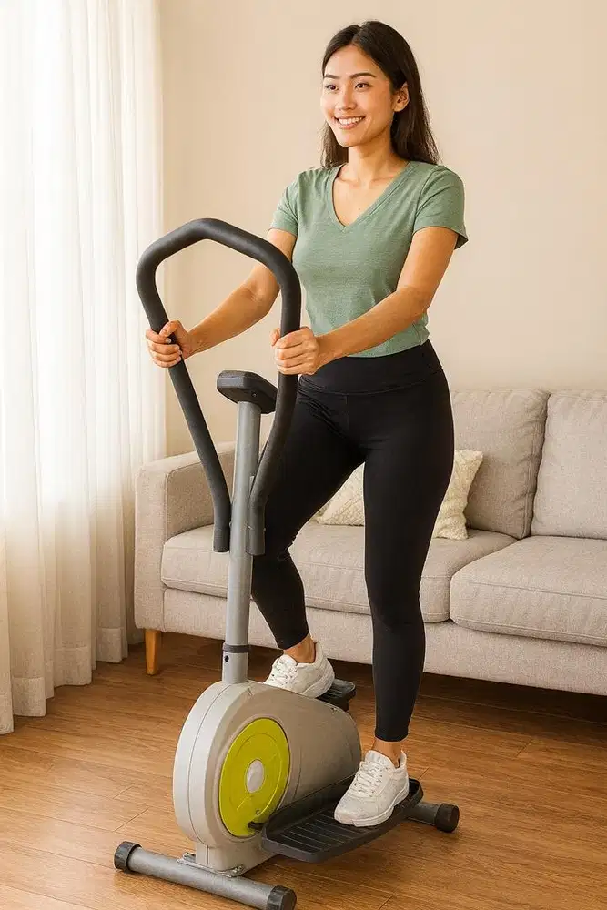 Sepeda statis olahraga untuk gym