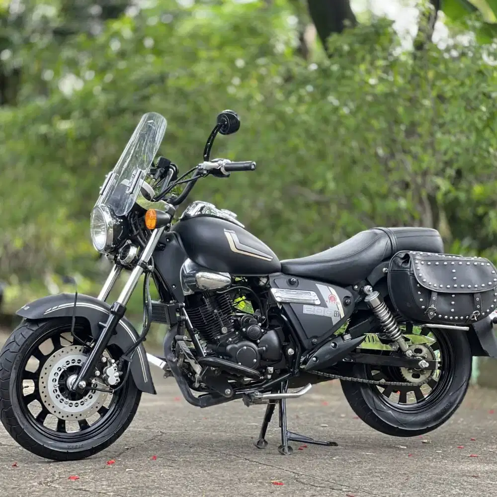 BENELLI MOTOBI 200 EFI 2023 BLACK KM 7K PAJAK PANJANG NO MINUS