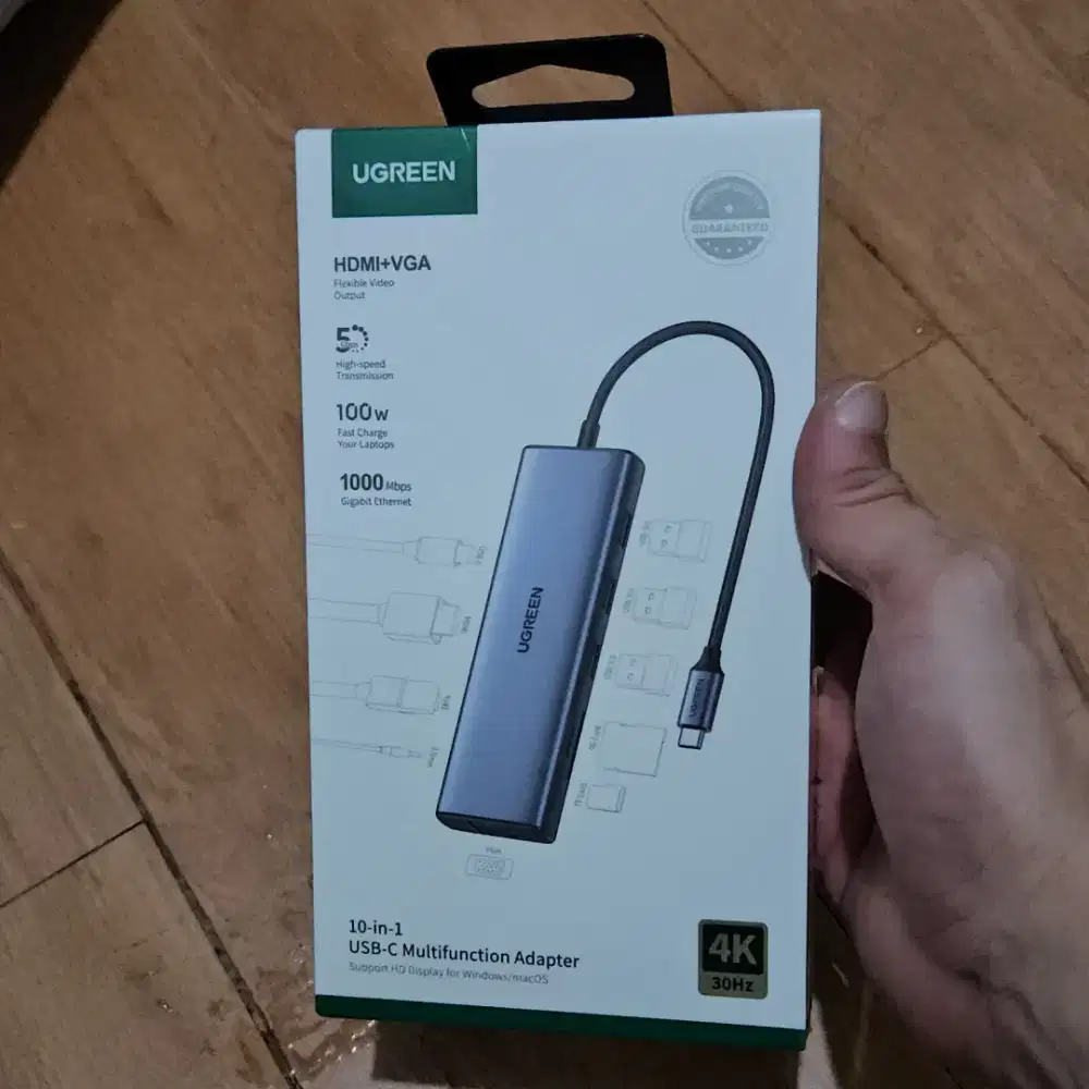 Usb hub ugreen 10 in 1 NEW