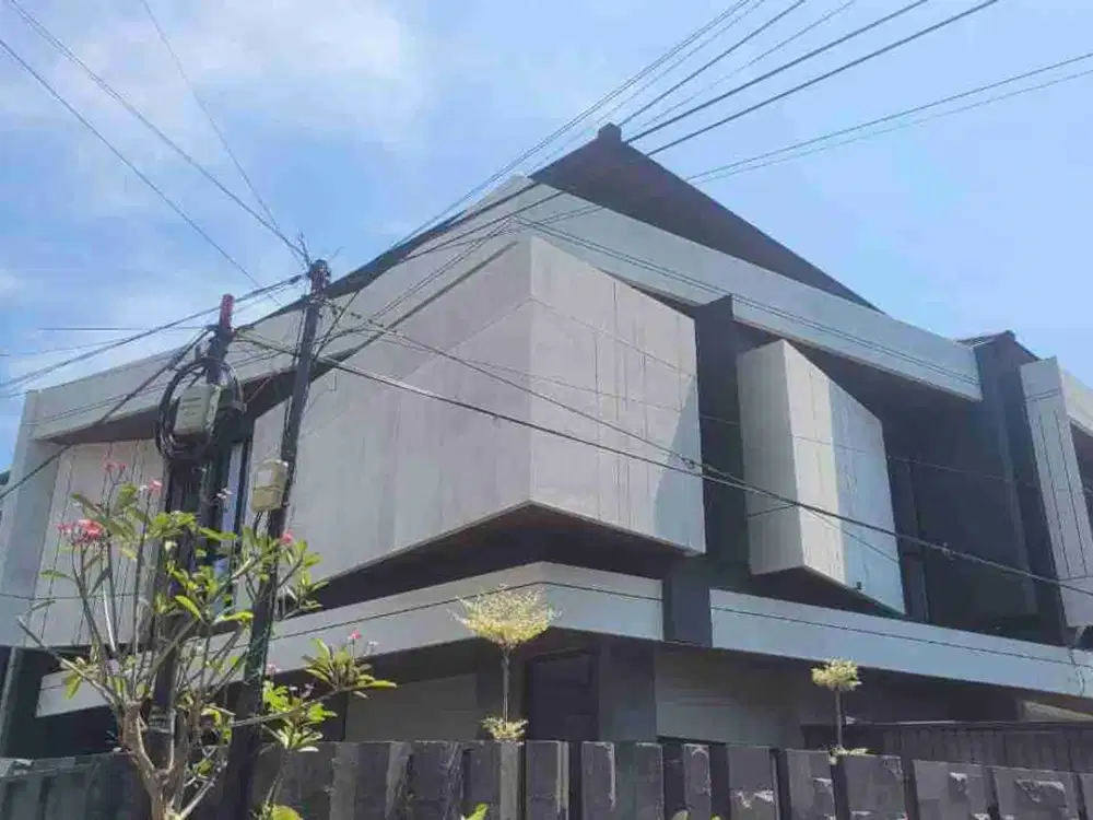 Dijual Rumah Lux New Modern Minimalis Manyar Indah Surabaya Timur