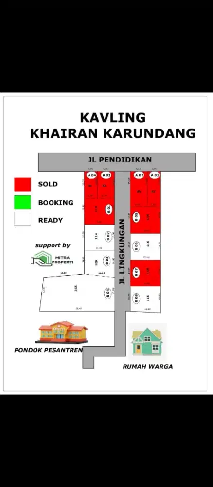 Tanah Kavling Karundang Dekat Dealer Suzuki