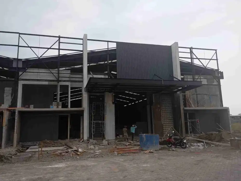 JUAL GUDANG WONOAYU SIDOARJO WISMA SEHATI INDUSTRIAL PARK DEKAT TOL HIGH SPEC AKSES CONTAINER LUAS 400 HANYA 3M BISA  KPG