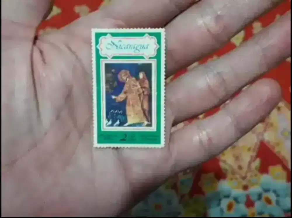 Perangko Rare Import Kuno Nicaragua