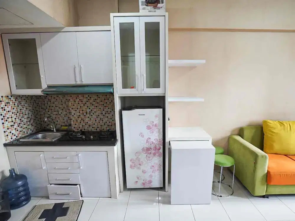 Turun Harga 2BR Puncak Kertajaya Lantai Rendah Siap Huni Dkt ITS,Unair