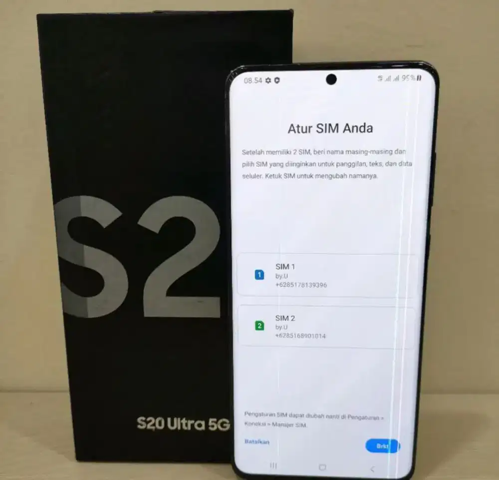 SAMSUNG S20 ULTRA SEIN 12/128 FULLSET