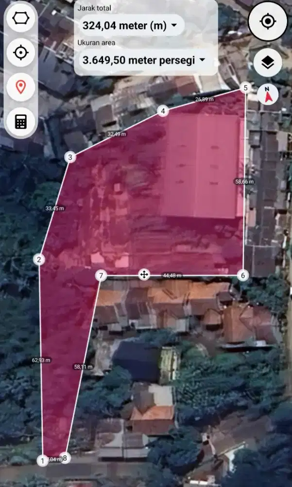 DIJUAL GUDANG MURAH STRATEGIS SIAP PAKAI AKSES JL RAYA JAKARTA PARUNG