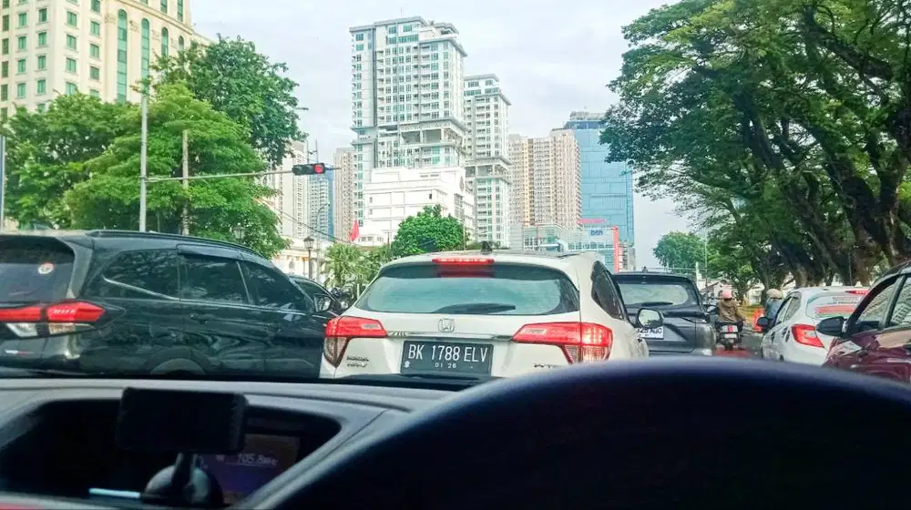 Driver freelance liburan tahun baru