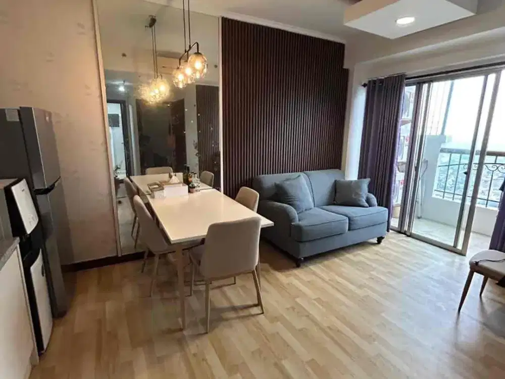 Jual Rugi 2BR Waterplace Furnish Selangkah PTC Dkt Wiyung,Unesa,Petra