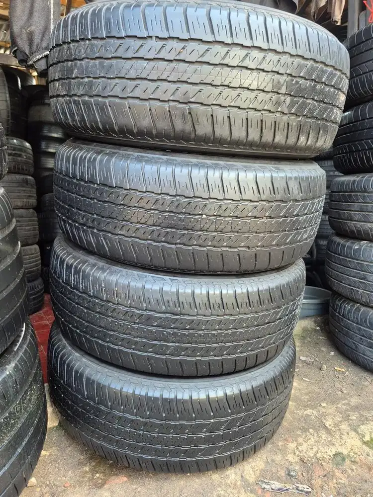 Ban copotan Fortuner bridgestoen duller H/L 265/60 R18 80% 2021..4pcs