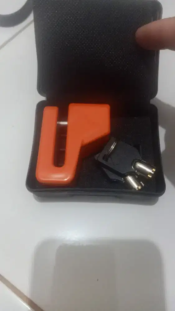 Cakram gembok motor baru