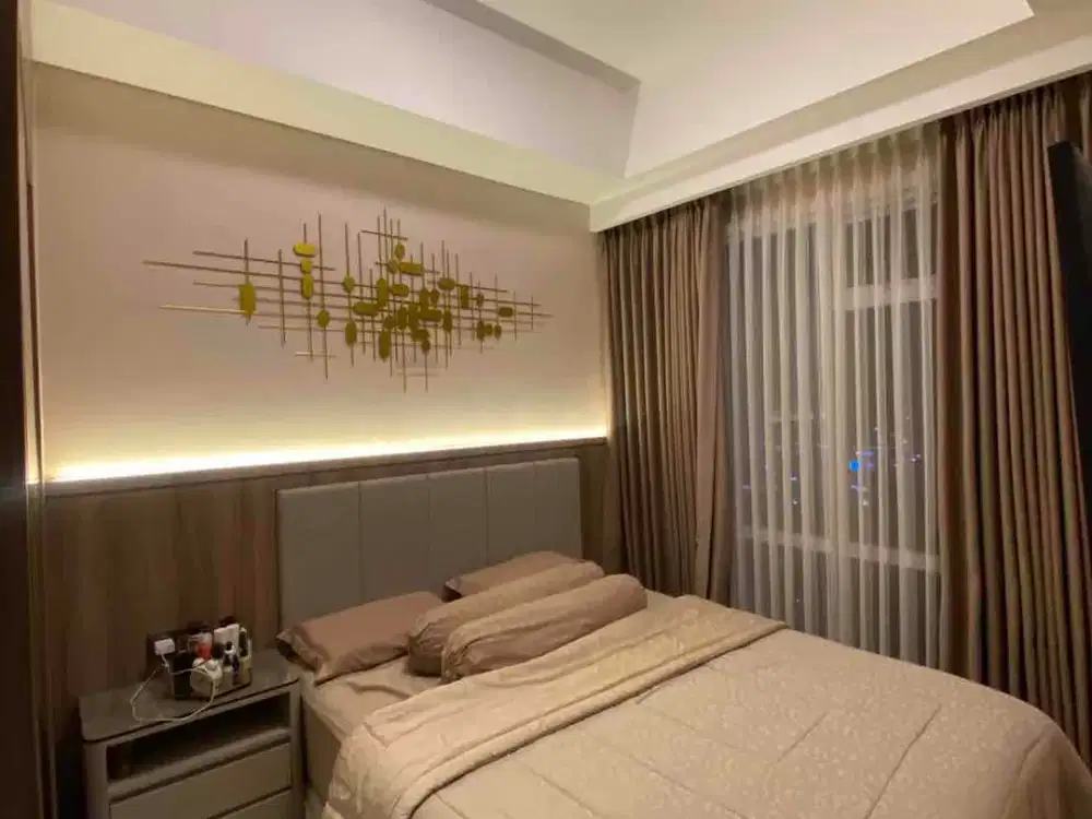Apartemen puri mansion type 2 BR uk 49 m2 Furnished jakarta barat