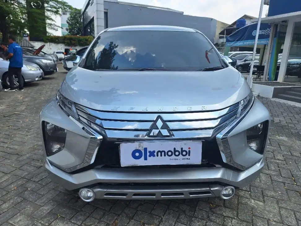 DP MURAH Mitsubishi Xpander 1.5 Ultimate Bensin-AT 2018 Silver CVOFB