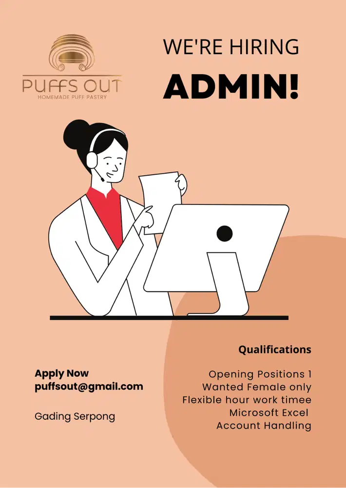 Dibutuhkan Administrasi untuk Online Shop