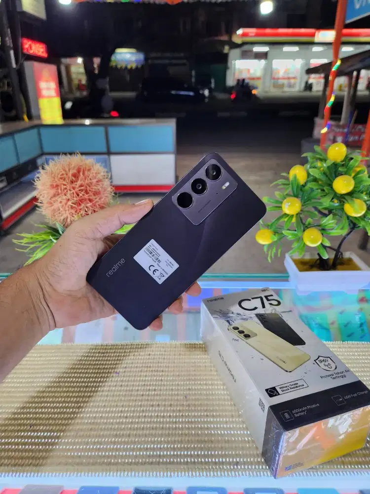 Realme C75 Ram 8+8Gb/ 128Gb Fullset Mulus Ori 100% Like New Bergaransi