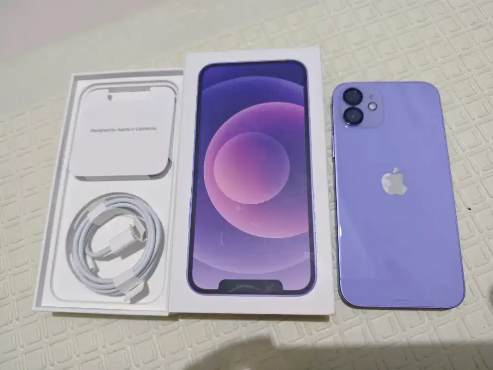 apple iphone 12 128gb garansi resmi like new
