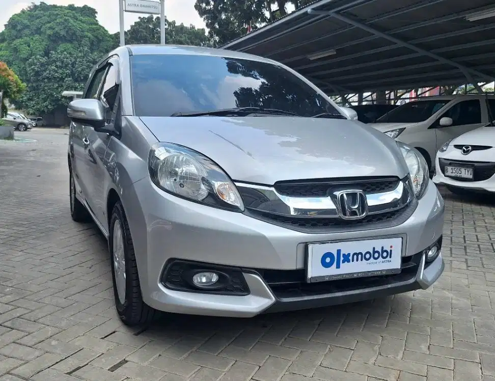 DP MURAH Honda Mobilio 1.5 E Bensin-MT 2014 Abu CKRNB