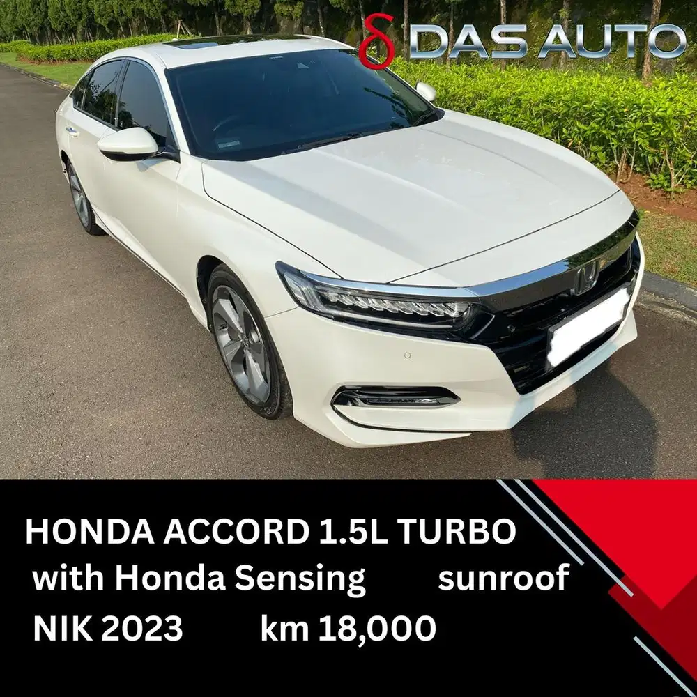 Honda Accord Turbo Sensing 2023