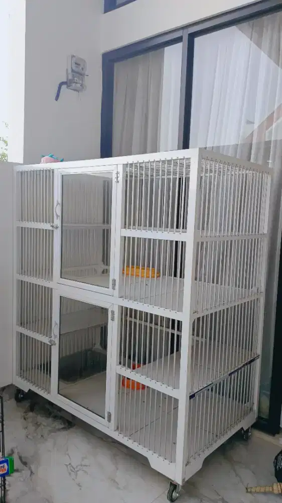 KANDANG KUCING 2 LANTAI DAPAT BONUS