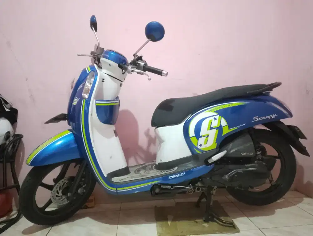 Scoopy 2017 starter halus