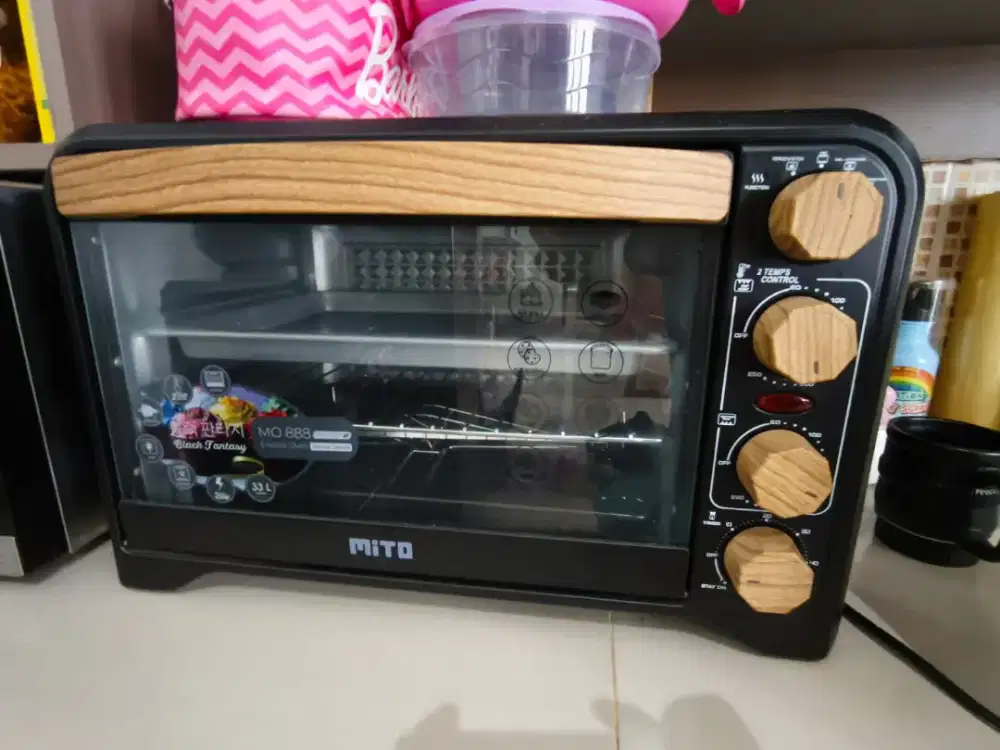 Preloved mito oven listrik low watt MO 888