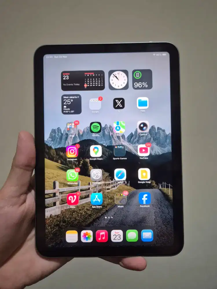 Ipad Mini 7 Wifi 128GB resmi iBox Space Grey