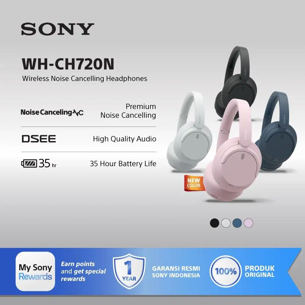 Headphone Sony WH-CH720N