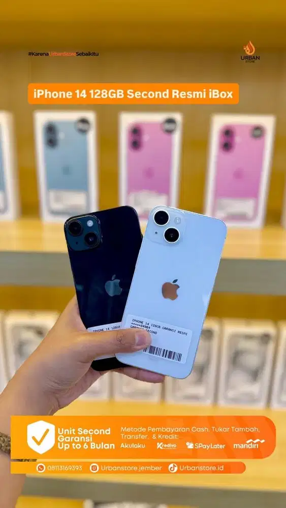 iPhone 13 128GB Second Resmi iBox