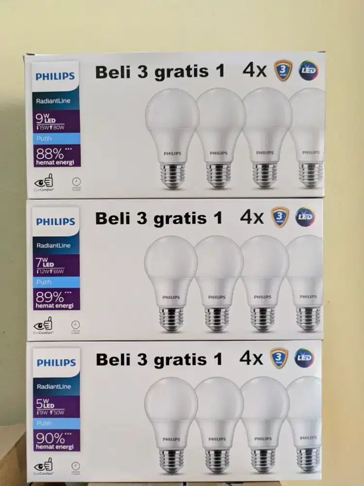 lampu led philips borongan saja siap antar sampai lokasimu