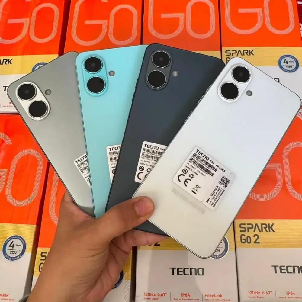 Infinix Tecno Go 2 RAM 4+4/128 GB Fresh New Segel