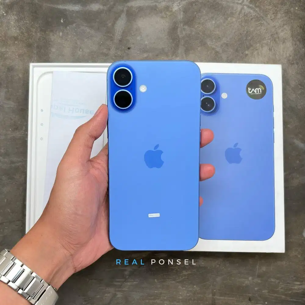 iPhone 16 Plus 128 iBox 1 Bulan Pakai