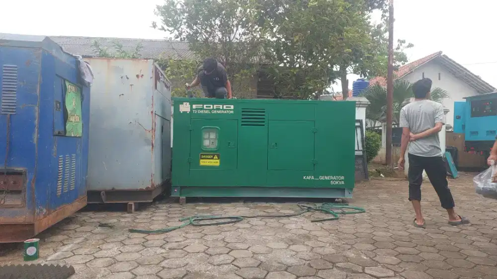 DIJUAL GENSET FORD 50 KVA