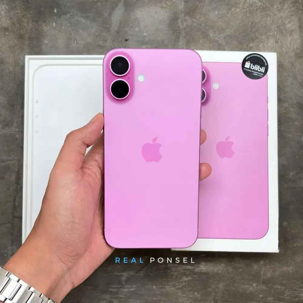 iPhone 16 Plus 256 iBox Garansi Juni 2026