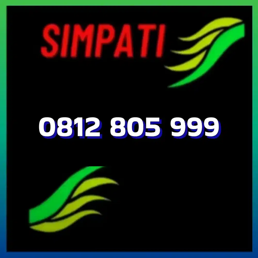 Nomor cantik simpati Telkomsel