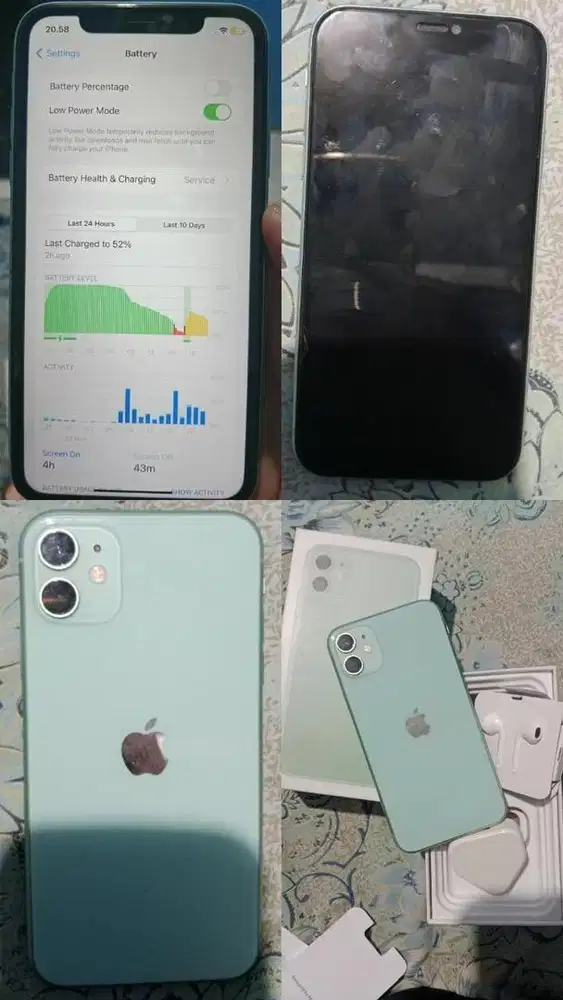 Iphone 11 64gb fullset