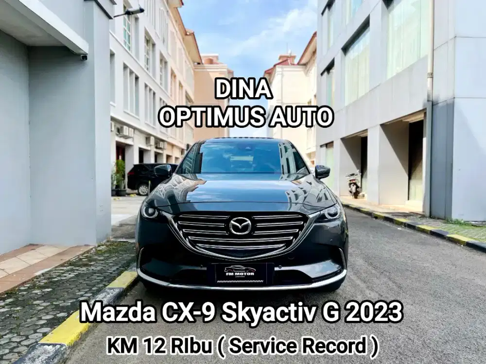 Mazda CX-9 Skyactiv G 2023 Automatic 2.5, Low Km, Pajak Panjang