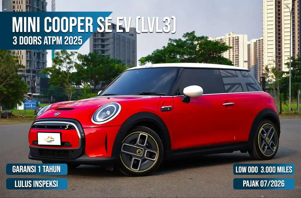 Hot Deals Nego Special (Mini Cooper SE EV (LVL3) 3 Doors ATPM 2025)