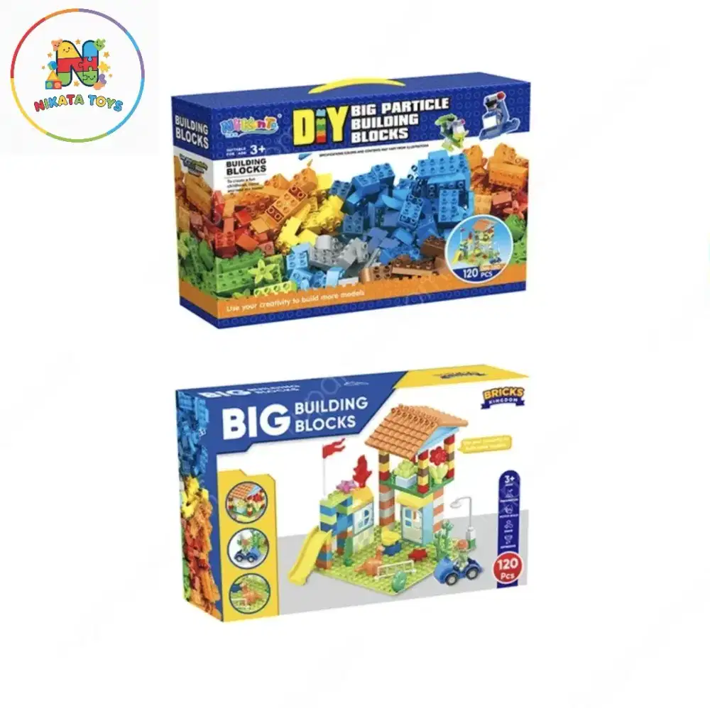 Bricks Kingdom Set 120 Pcs Big Blocks Villa