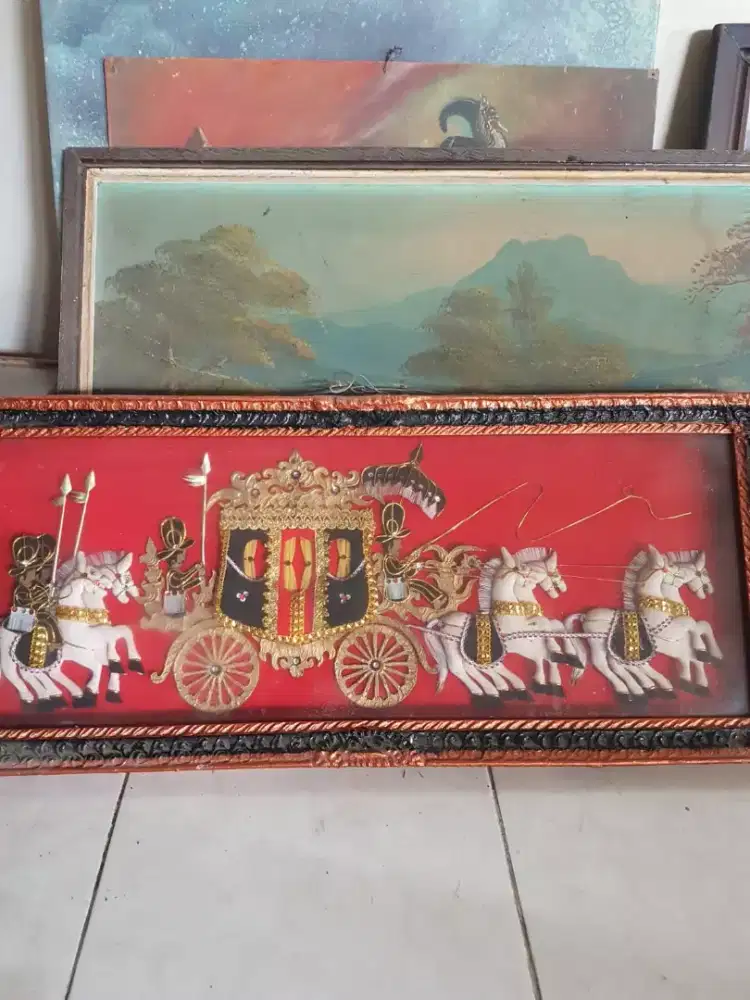 hiasan dinding ukuran 1mx60cm