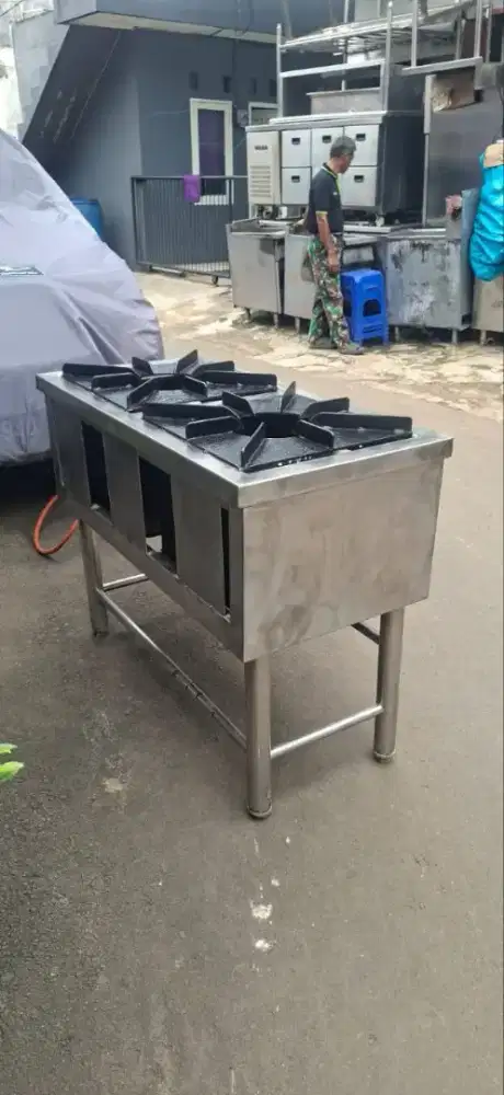 Kompor Stock pot 2 Tungku
High Pressure