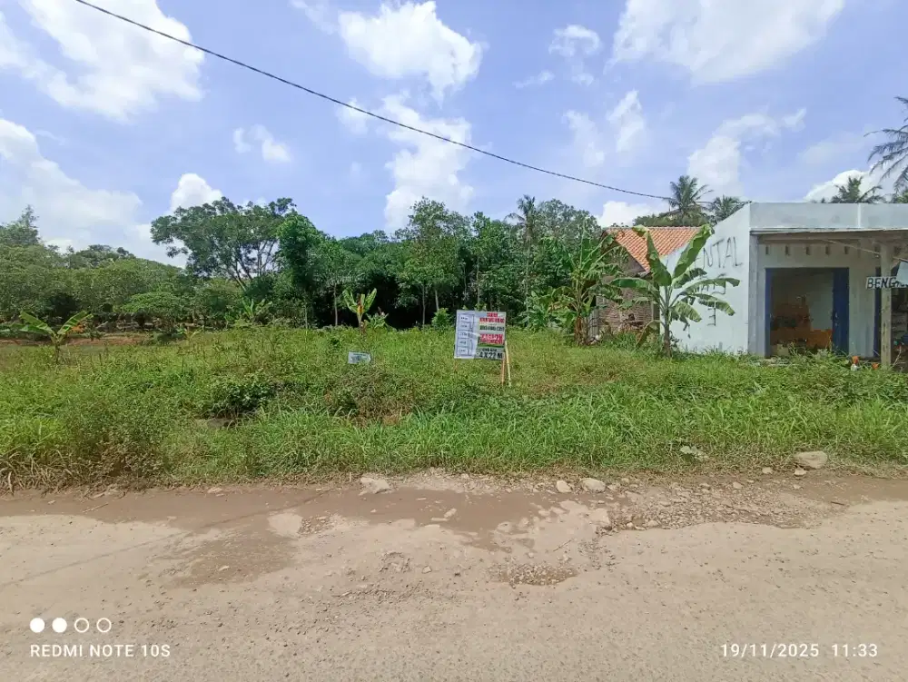 Dijual  Tanah Kavling Ruko