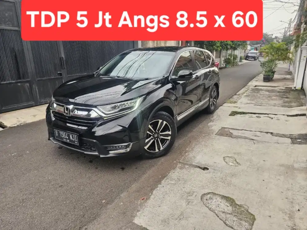 TDP 5 Jt Angs Termurah All New CRV Prestige Turbo 2021 Matic Hitam