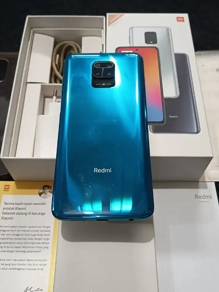 Redmi Note 9 Pro 6+1/64 Fullset Ori Muluss